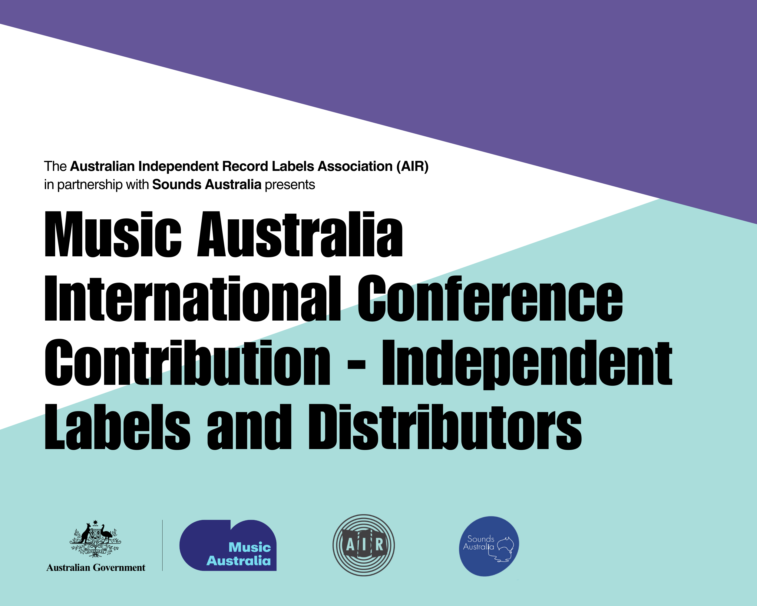 Recipients Announced for Round 2 of the Music Australia International Conference Contribution - Independent Labels and Distributors Program