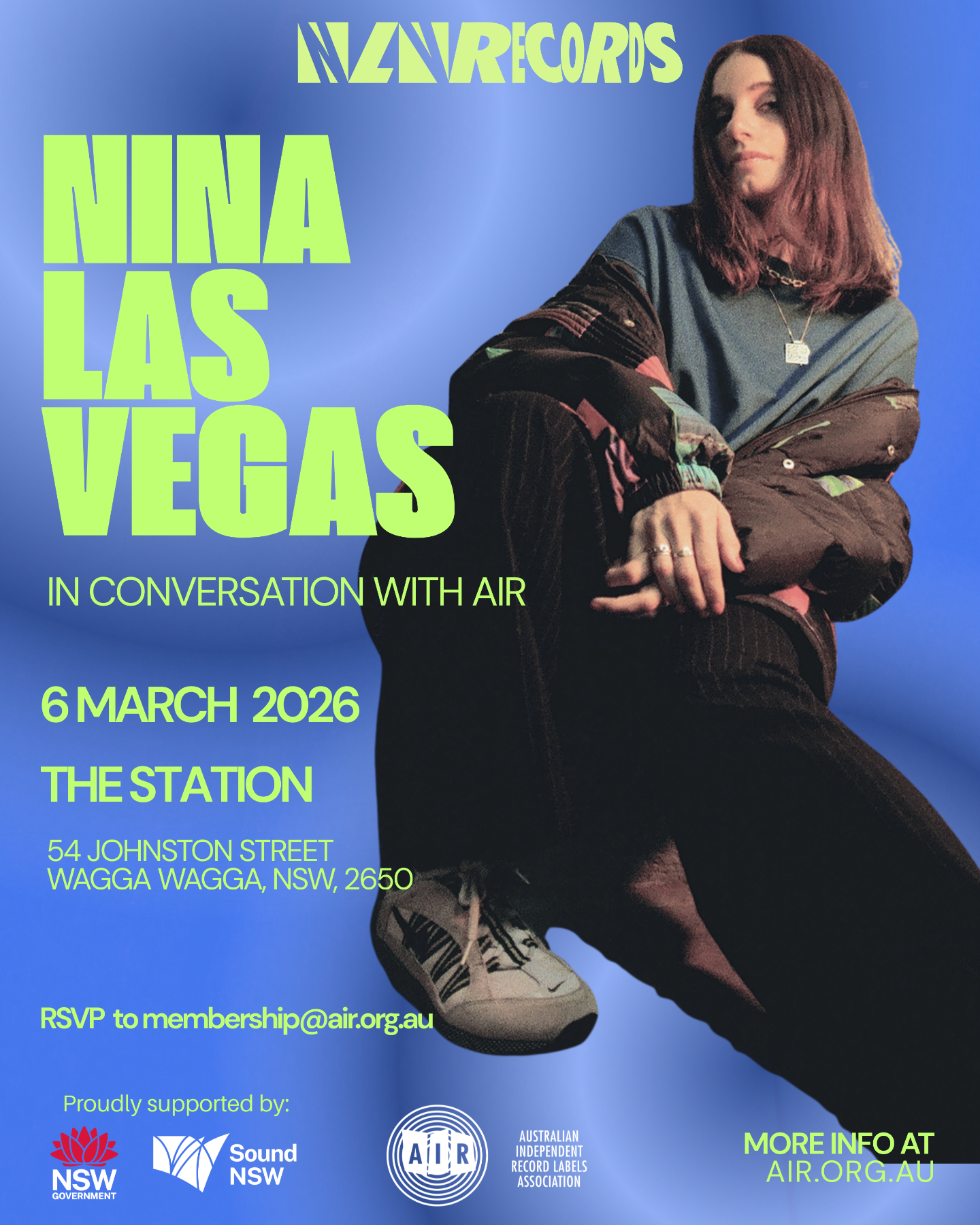 FREE EVENT: AIR In Conversation with Nina Las Vegas